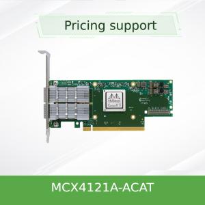 China Mellanox ConnectX-4 Lx EN 25GbE Dual Port SFP28 PCIe3.0 X8 Network Interface Card MCX4121A-ACAT on sale China Mellanox ConnectX-4 Lx EN 25GbE Dual Port SFP28 PCIe3.0 X8 Network Interface Card MCX4121A-ACAT on sale