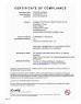 DONGGUAN JINZE ELECTRONICS CO.,LTD. Certifications