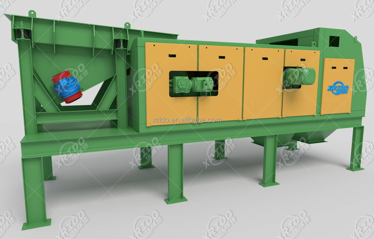 Customizable for Customers Metal Sorting Eccentric Rotor Magnetic Eddy Current Separator Price