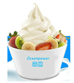 Low fat Pineapple Frozen yogurt powder supplier Halal HACCP ISO22000 certificate