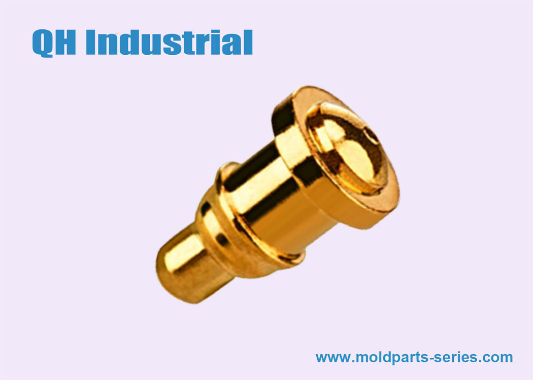 Pogo Pin,DIP Test Probe Brass Pogo Pin, Gold-Plated Single Spring Loaded Pin,1A,5A to 8A Pogo Pin China Supplier