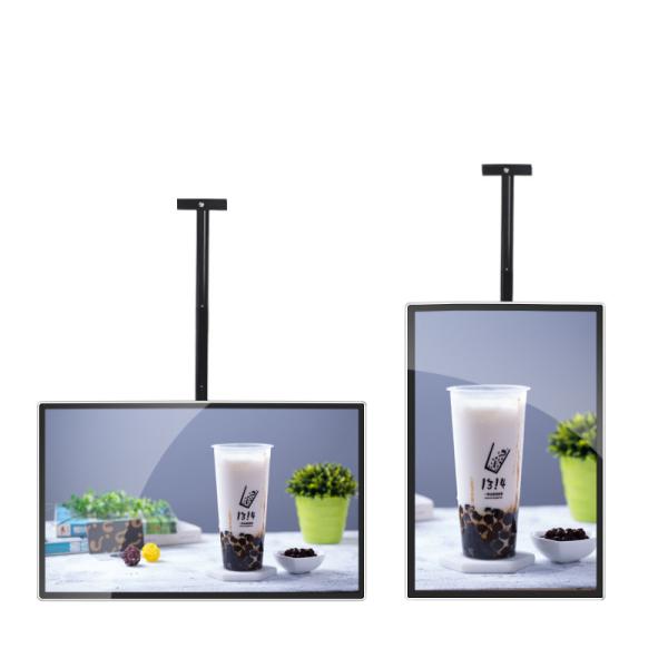 32 Inch Lcd Digital Signage High Transparent Tempered Glass Panel For Shopping