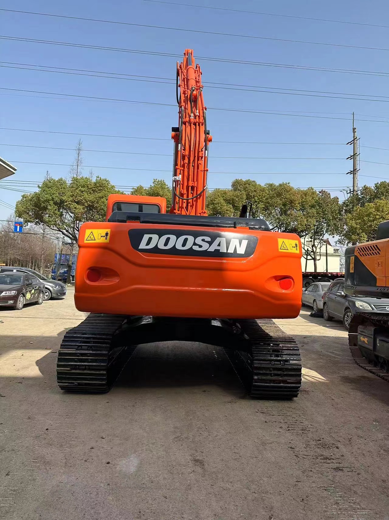 25 Ton Original Color Used Crawler Big Digger Doosan Dh225-9 Second Hand Excavator