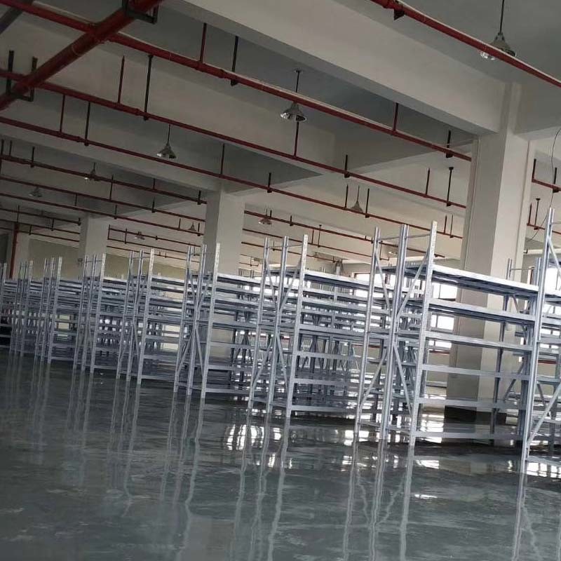 Customizable Powder Coated Boltless Steel Shelving Racks Metal Material