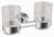 52948 towel shelf bathroom accessory zinc chrome finish tumbler holder towel bar paper holder soap dish