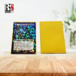 Custom Clear Holographic Card Protective Sleeves 66x91mm Sports Card Plastic