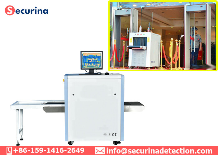 5030A Single Energy X Ray Scanner Machine Inspection Of Hand Luggage And Parcels