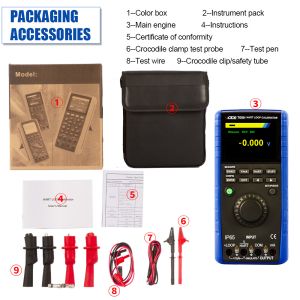 IP65 Thermocouple Calibration Equipment HART Communication Loop Calibrator