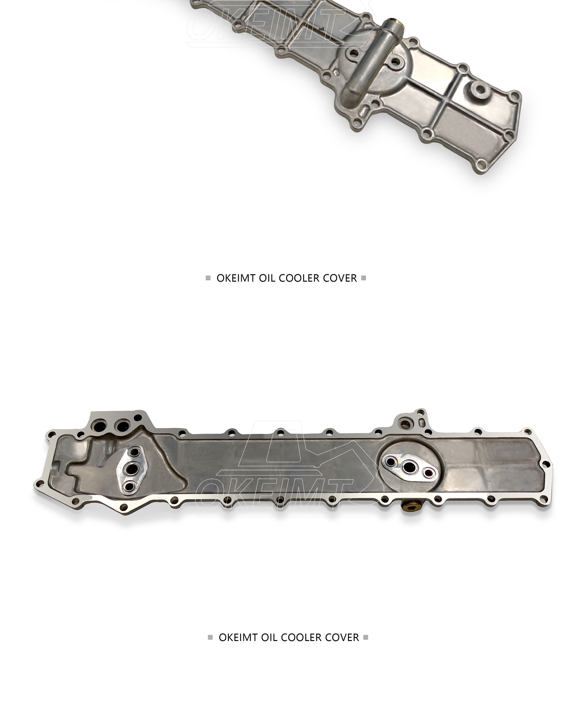 OEM ME034573 Engine Oil Cooler Irregular For Mitsubishi 6D14 6D15