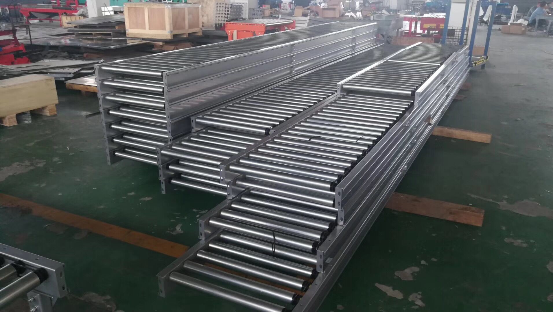 High Speed Warehouse Package Ss Motorized Roller Conveyor