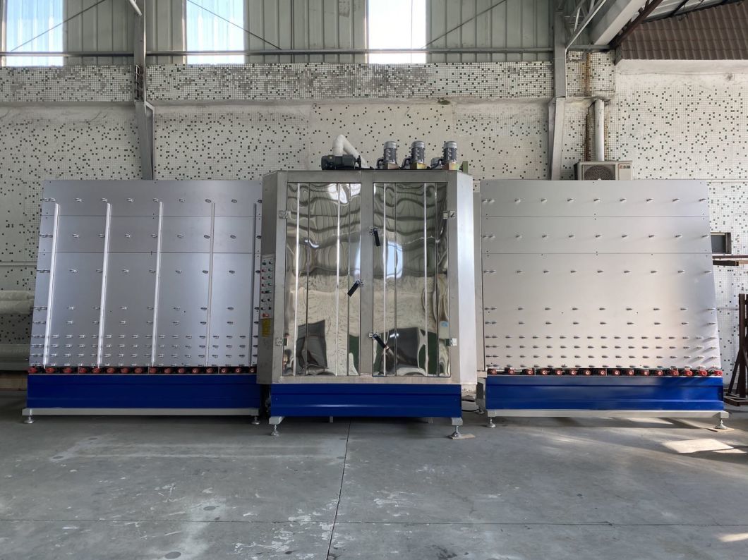 Vertical Glass Washing Machine for 2000 mm Flat Glass Cleaning