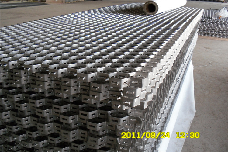 Wear Resistant Hex Mesh Refractory Hexagonal Cellular Grating