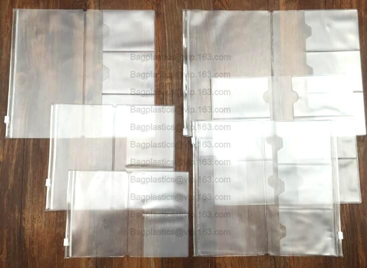 Plastic Bag OEM Custom PVC Loop Handle Image Printed Plastic Shopping Bag,Promotional Clear Waterproof Plastic Cosmetic