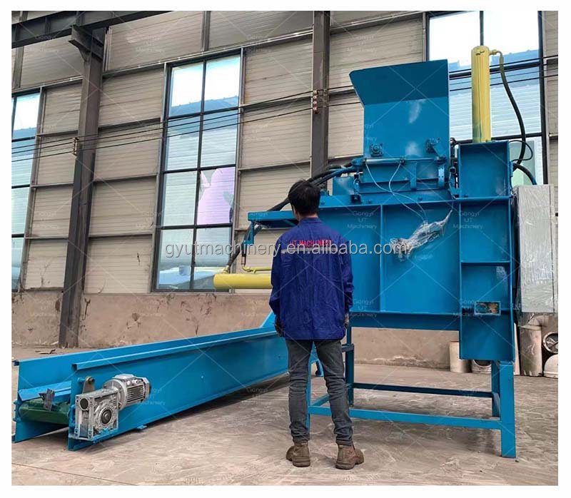3500 KG Industrial Cloth Baler Machine Ideal for Packaging Shabby Clothes and Fabric