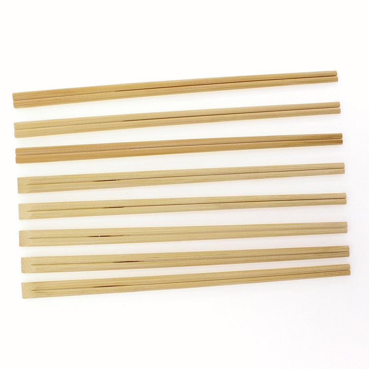 Natural Bamboo Disposable Chopsticks Custom Printed 23CM