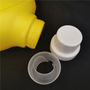 HDPE Plastic Laundry Detergent Bottles Recyclable 4L Empty Container
