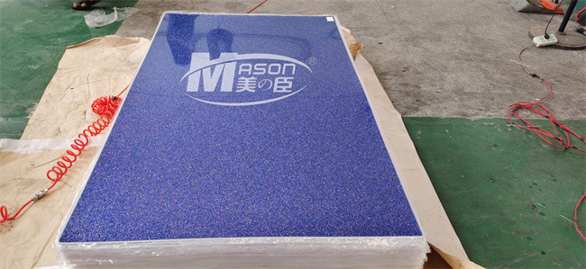 Cast Moulding PMMA 3mm Glitter Acrylic Sheet 1220x2440mm