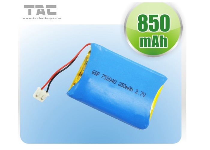 GSP053450 3.7V 850mAh Batteries Polymer Lithium Ion Batteries for GPS Tracker