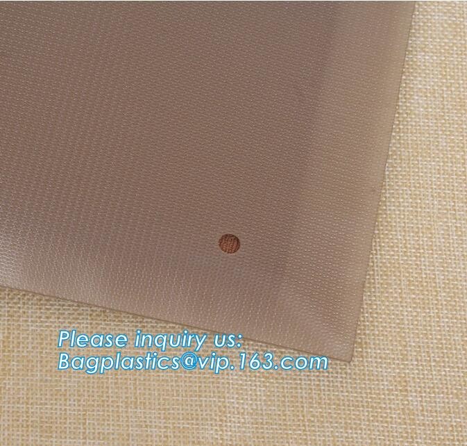 Plastic Bag OEM Custom PVC Loop Handle Image Printed Plastic Shopping Bag,Promotional Clear Waterproof Plastic Cosmetic