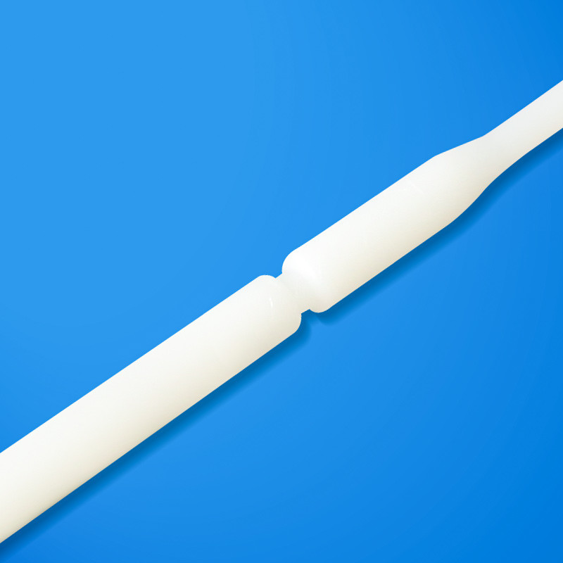 ISO13485 Nylon Fiber Nasopharyngeal Flocked Swab With Breakpoint