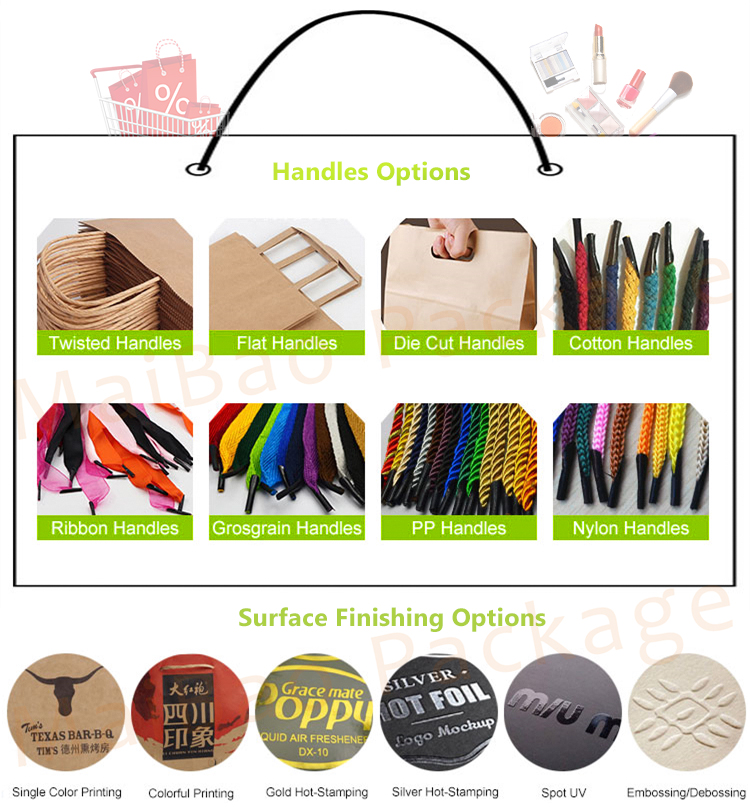 Shopping Industrial Use Kraft Paper Bag