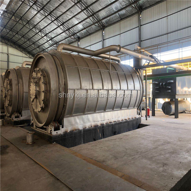 Q245R Boiler Steel Reactor Material Waste Tyre Pyrolysis Plant for Diesel Production