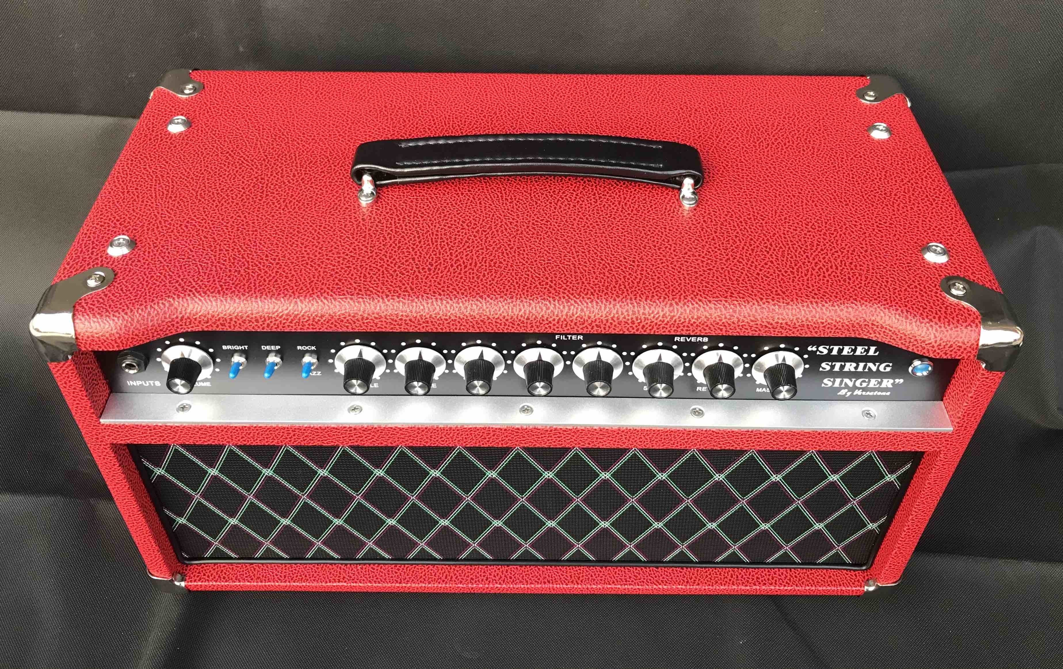 Custom Dumble Steel String Singer Clean Reverb Tone SSS20 ECC83S*5 EH 6V6*2, Handmade Grand Guitar Amp Head 20W 50W 100W Optional