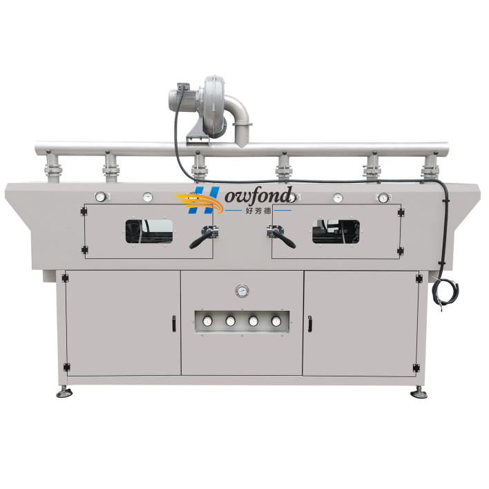 0.4-0.6Mpa Steam Pressure Shrink Packing Machine for Glass/Metal/Plastic Bottles