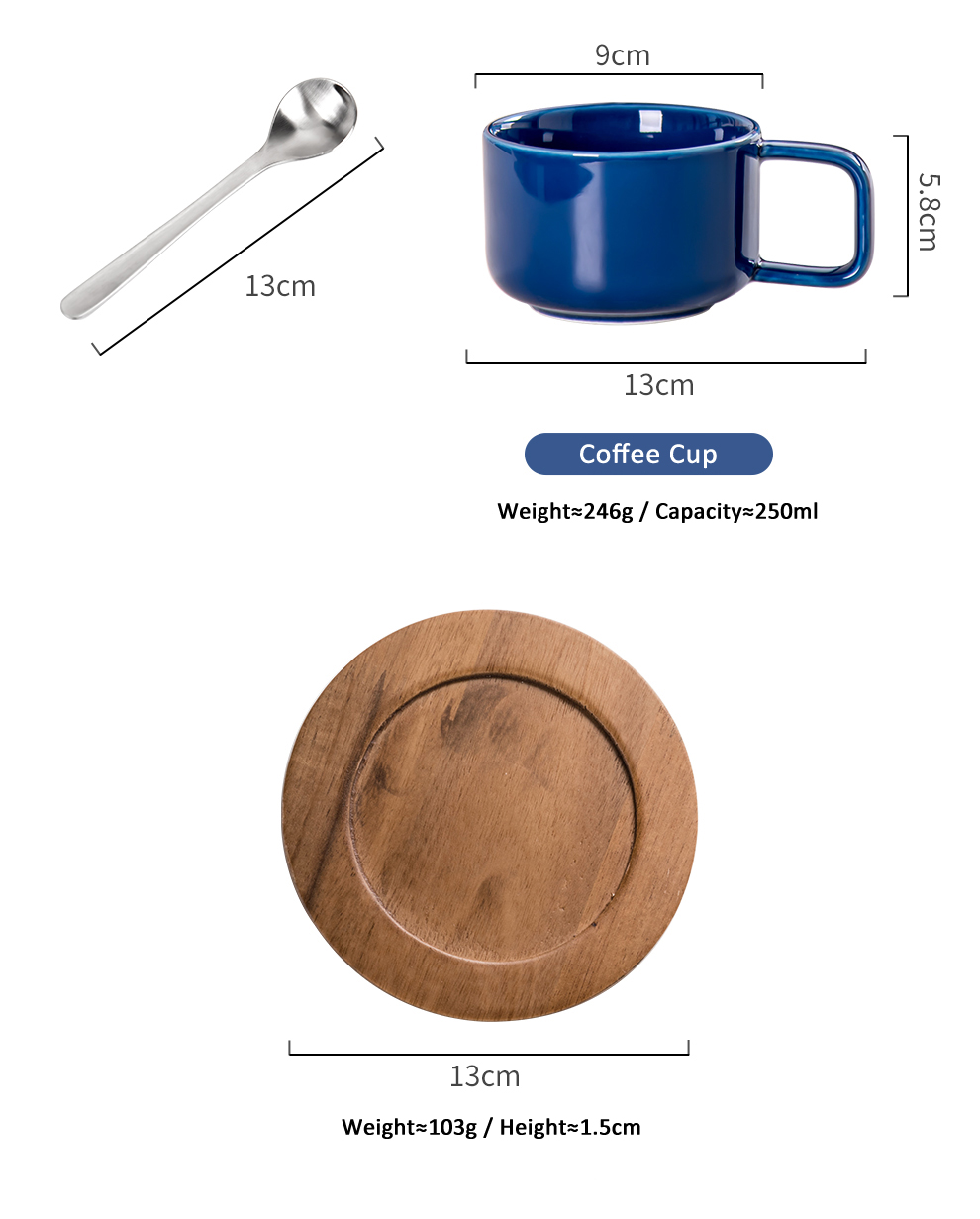 6 Pieces Promotion Ceramic Turkish Coffee Cups Set Porcelain Tee Cup Set Volume Other