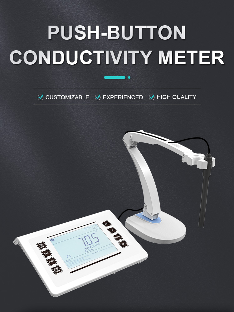 1mV Resolution Labrotary pH Meter with Accurate 0.1/0.01 pH Resolution and Precision