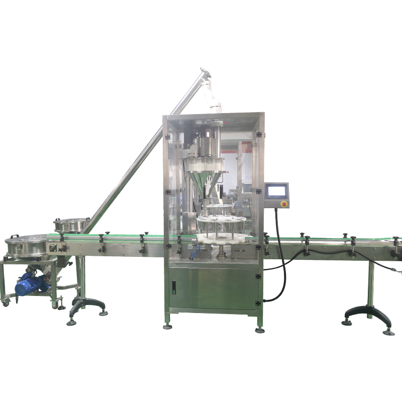 320 KG Core Components PLC Powder Bottle Filling Equipment for Automatic Production