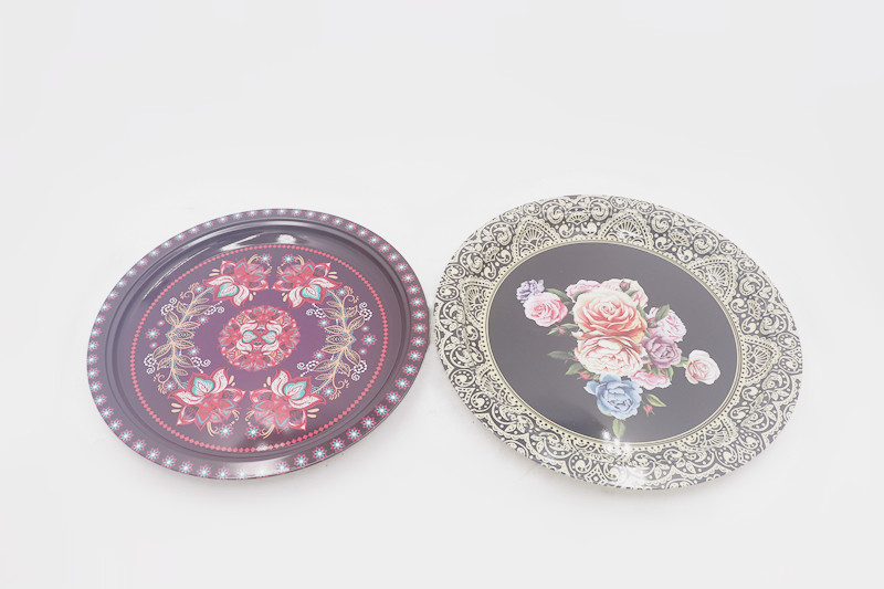 30cm Restaurant Events Flower Bone Plate For Party Decorative