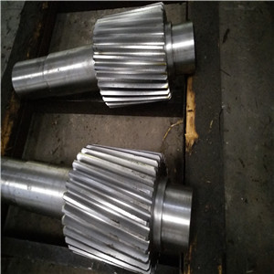 Forging Steel Worm Spur 1000 Torque Capacity Pinion Gear Shaft