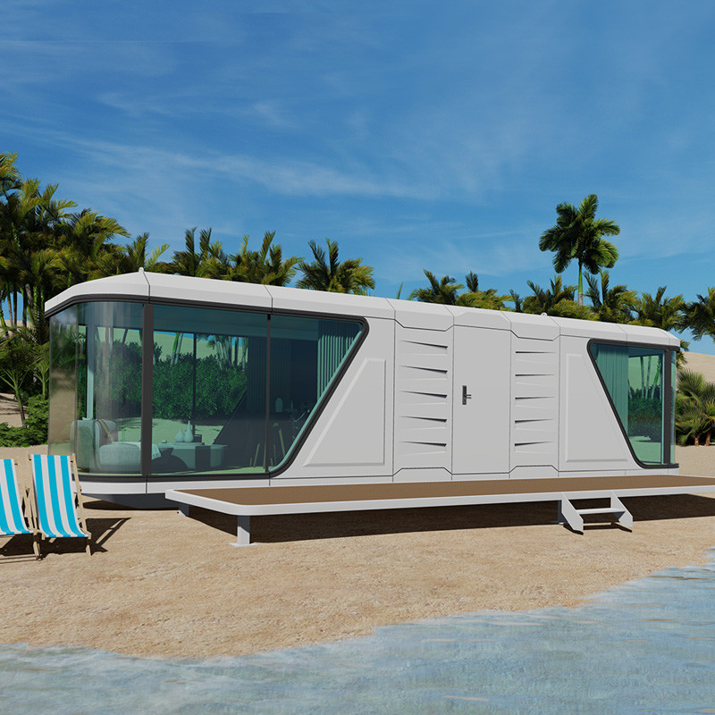 Eco friendly Space Capsule Sleeping Pod Factory Price Modern Luxury Villa Steel Outdoor House