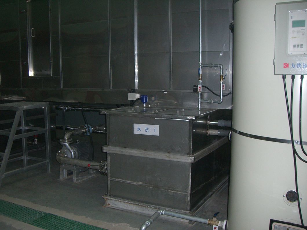 Professional Powder Coating Line with Stainless Steel Spray Booth for Auto Parts