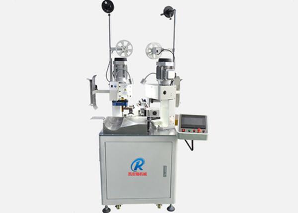 The manufacturer supplies automatic double head cable terminal machine, strip