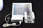 COMER tablets acrylic Desktop shelves with alarm controller display system