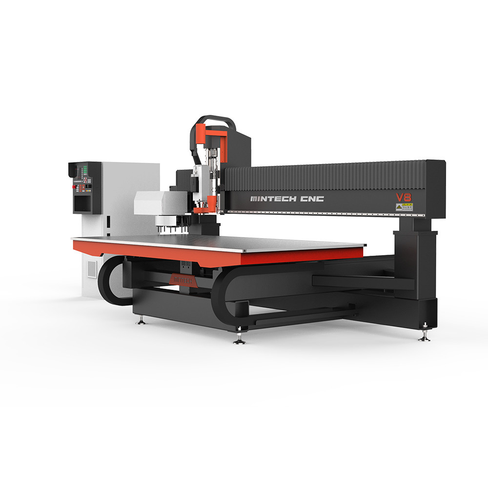  High Precision 1325 9KW Air cooling ATC CNC Router Manufactures