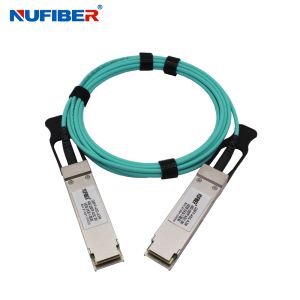 1 To 1 Module Connect 40Gb QSFP+ AOC Cable For Cisco Huawei H3C ZTE Mikrotik