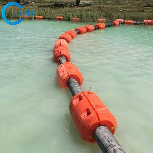 Dock HDPE Pipe Floater Floating Pipeline HICL Dredger Shipyard Float For