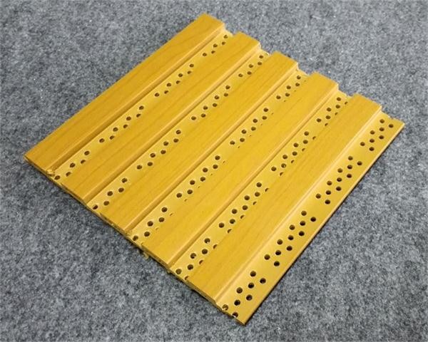 Quality Sound Absorbing WPC Composite Ceiling Panels for Interior Room for sale