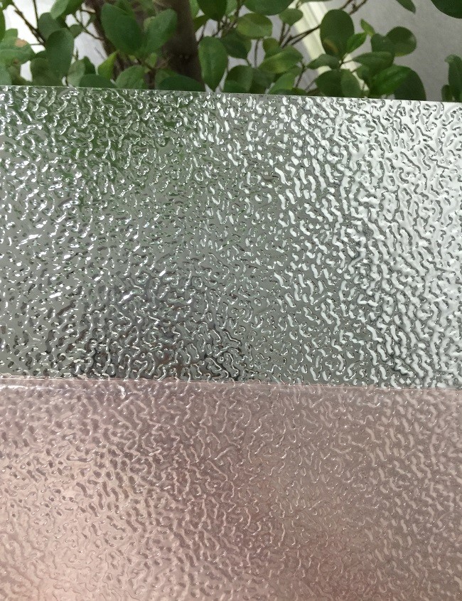 Stucco with mirror