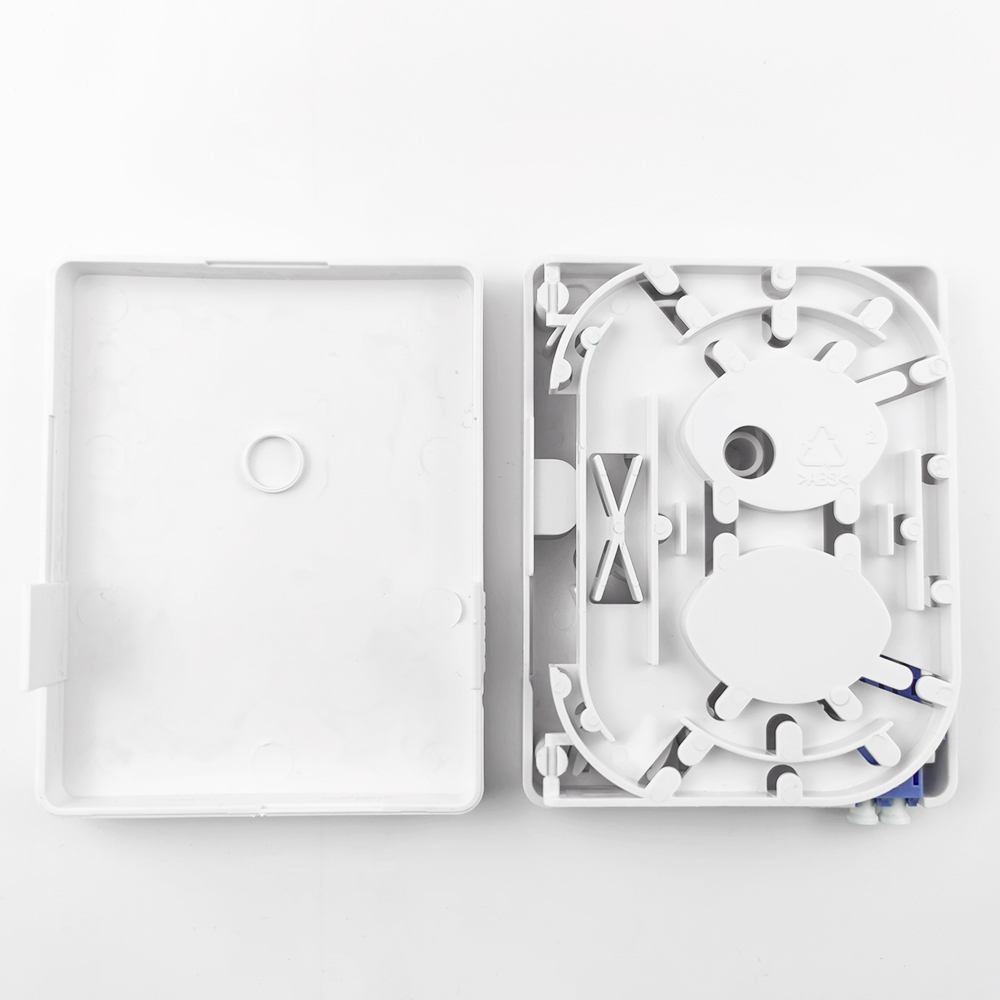 FTTH Network Indoor Installation 2 Cores Fiber Optic Faceplate Socket Panel with 5-