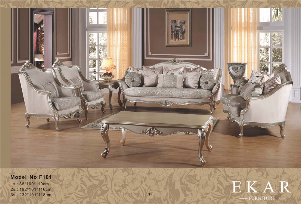 Velvet Chesterfield Wood Living Room Upholstery Fabric Sofa