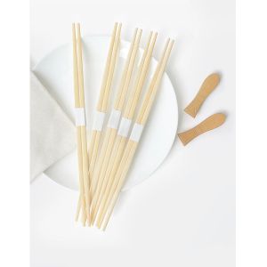 Carbonized Japanese Style Chopsticks Sustainable High End Catering