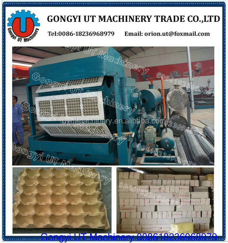 2024 Full Automatic Paper Pulp Moulding Machine for Egg Tray Fruit Plate and Dish Making