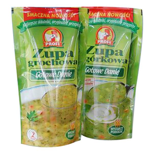 Aluminum Foil Insulation Food Vacuum Seal Bags Retort Pouch With Zipper For
