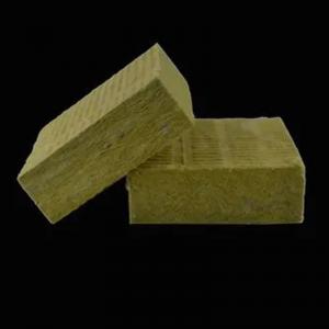 China 30mm-100mm Rockwool Insulation Material For Fireproof / Soundproof on sale