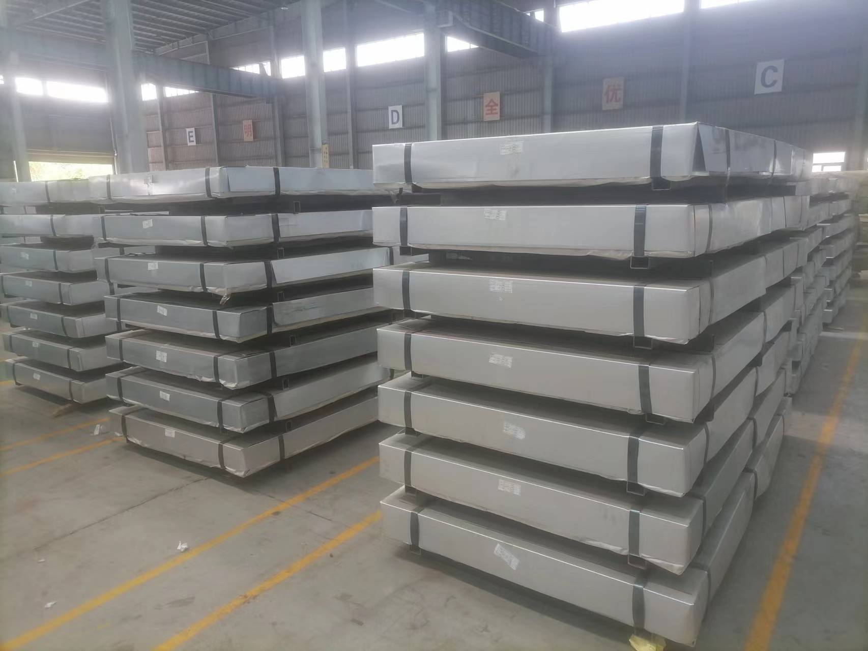 Galvanized Plate with zinc coating Z120 Zero Spangle Galvanized Sheet Plate in 4*8ft