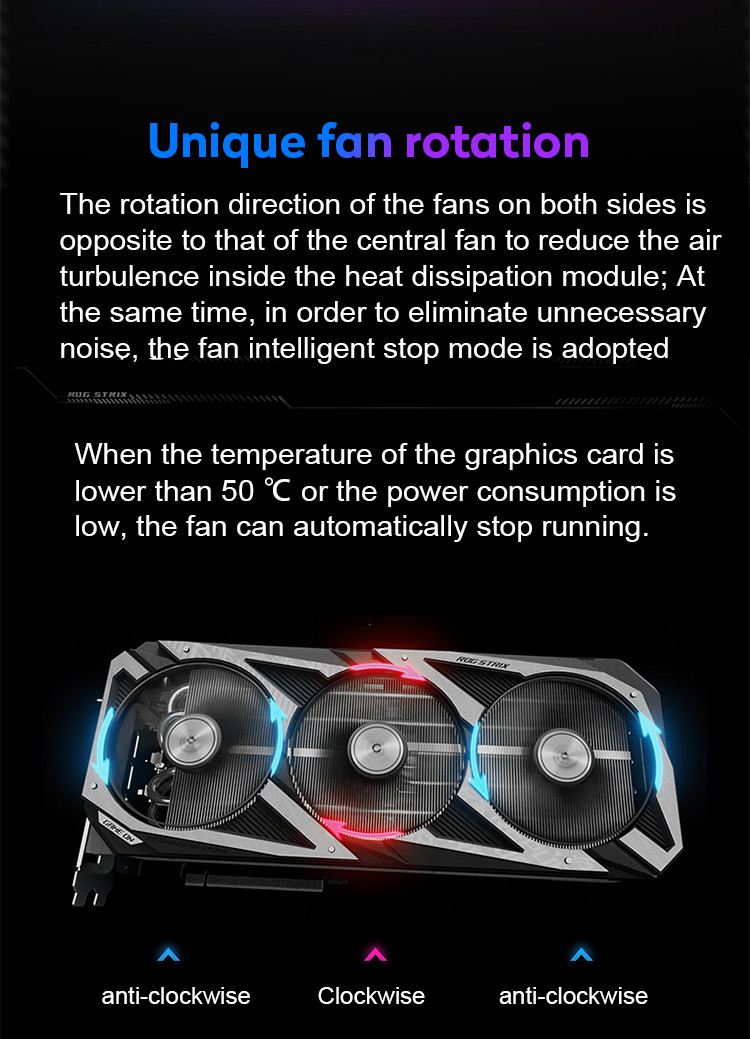 ROG-STRIX-RTX3050-O8G-GAMING Gaming PC Graphics Card PCI Express 4.0 16X Interface